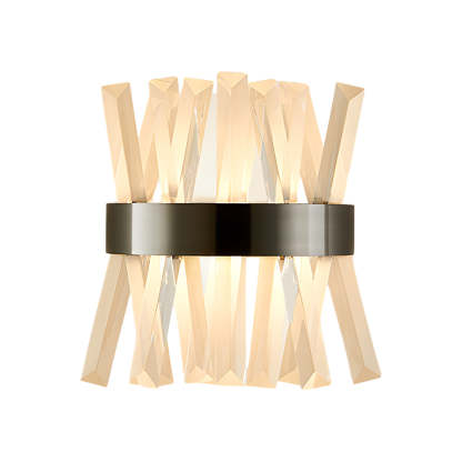 Crystal Strip Up-Down Nordic Wall Lamp