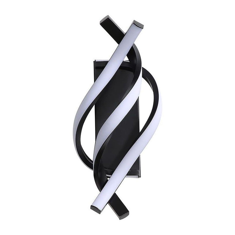 Spiral Minimalist 3-Step Dimming LED Modern Wall Sconce