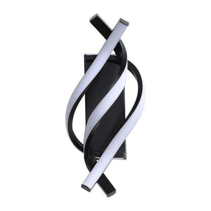Spiral Minimalist 3-Step Dimming LED Modern Wall Sconce