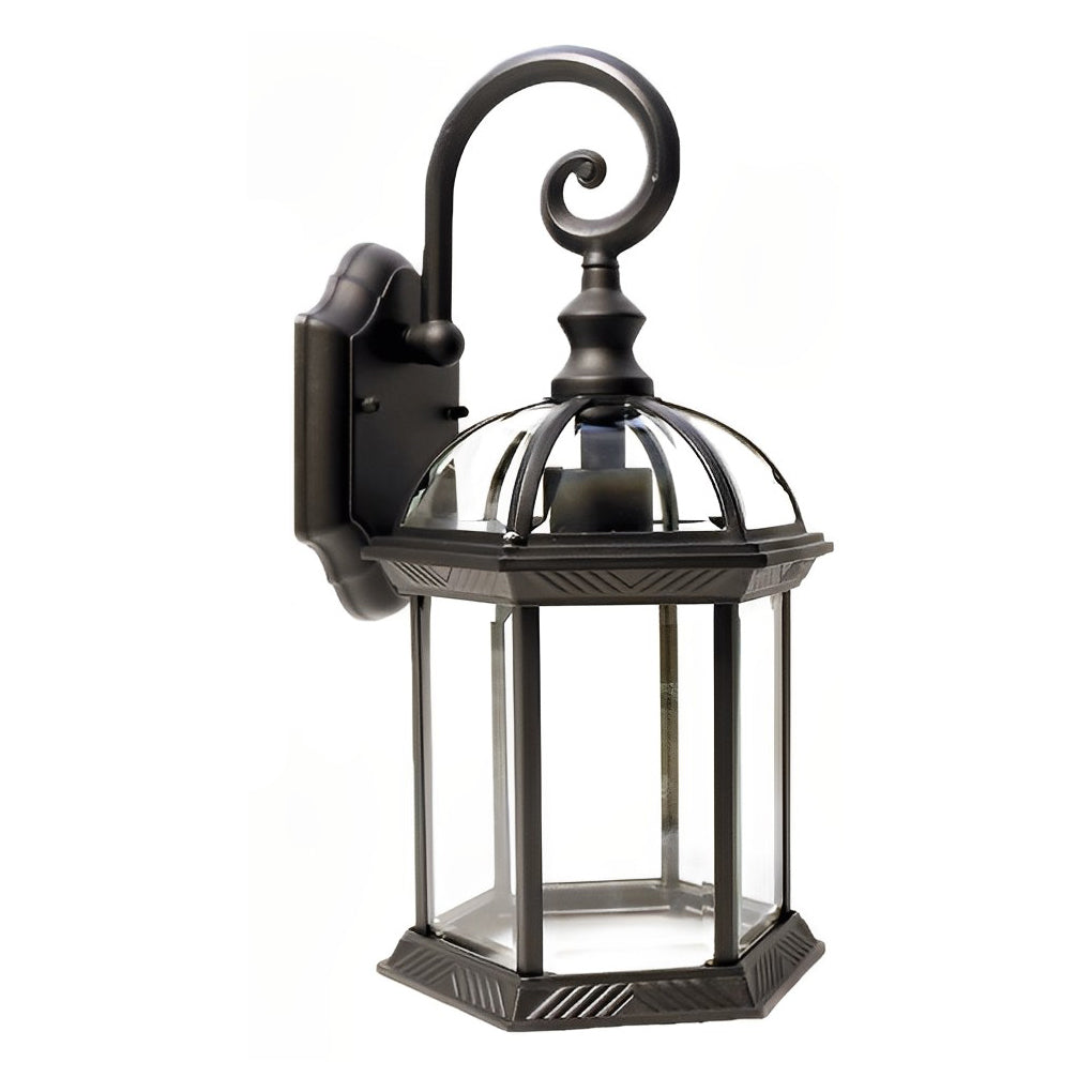 Double-layer Waterproof Glass E27 Vintage Wall Sconce Lighting Wall Lamp-Lighom