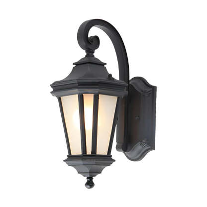 Minimalist Frosted Glass Waterproof European-Style Outdoor Wall Lamp-Lighom