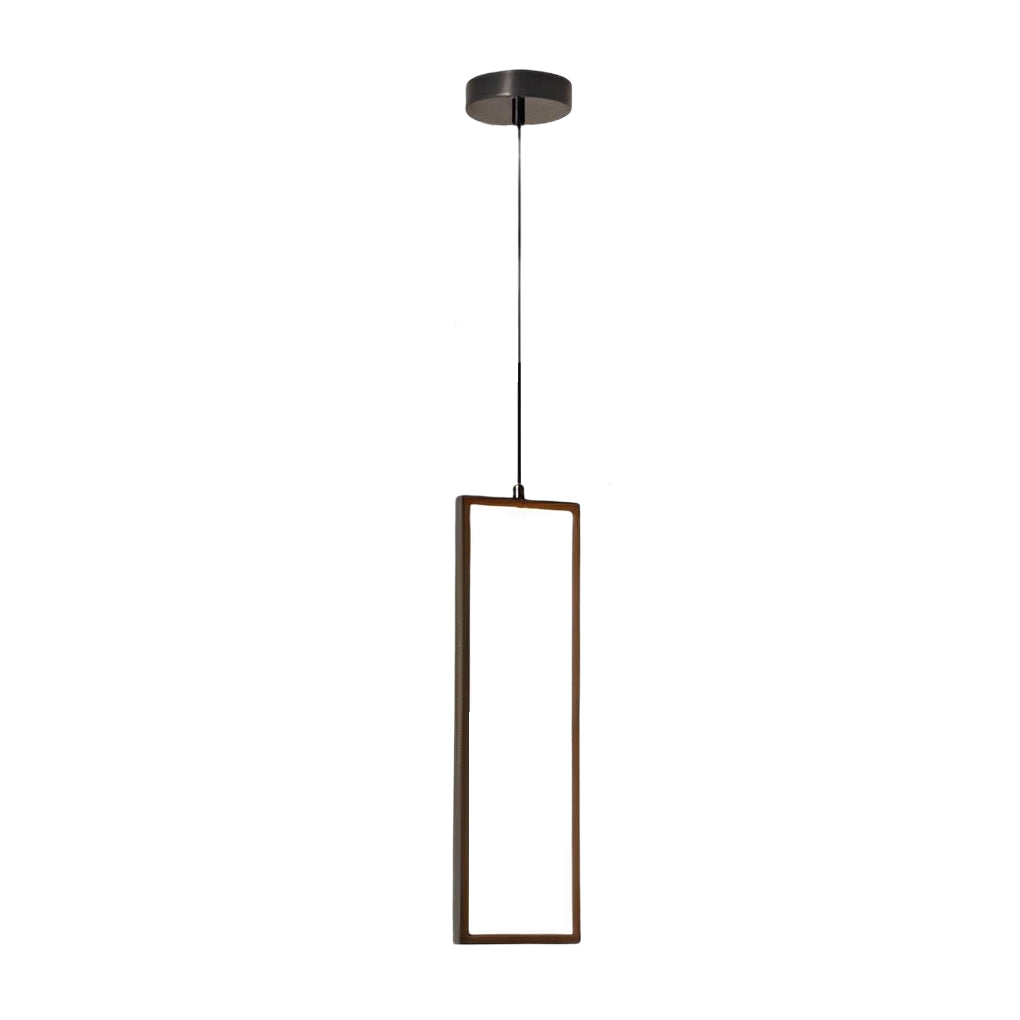 Mini Rectangular Dimmable LED Minimalist Pendant