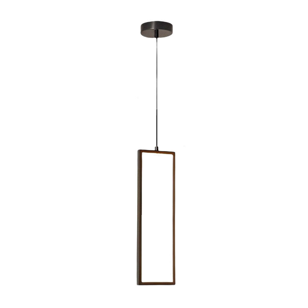 Mini Rectangular Dimmable LED Minimalist Pendant