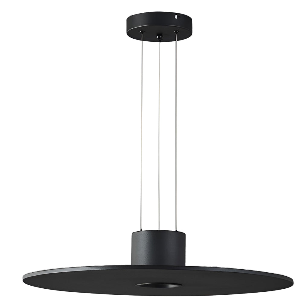 Round Plate LED Modern Island Pendant