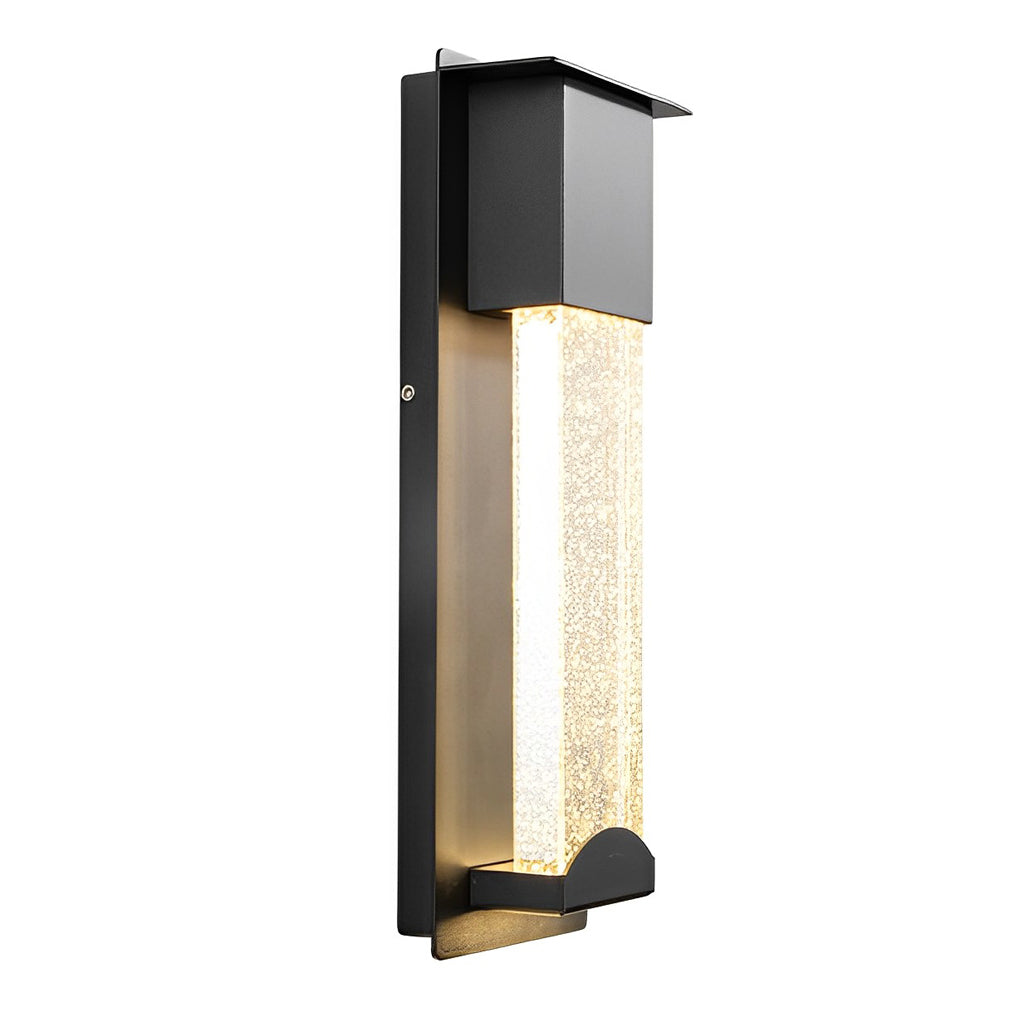 Minimalist Crystal Bubble Glass Motion Sensor Wall Lamp