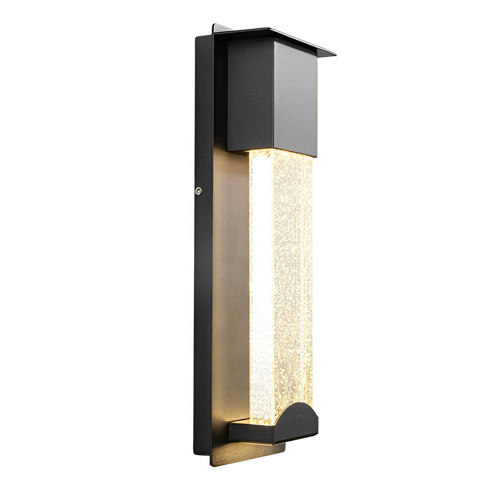 Minimalist Crystal Bubble Glass Motion Sensor Wall Lamp