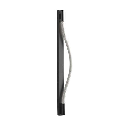 Minimalist Handwoven Ropes Flexible LED Metal Black Modern Wall Lamp-Lighom