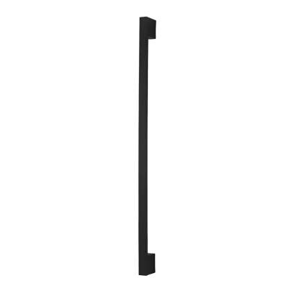 Minimalist Strip Three Step Dimming LED Black Postmodern Wall Lamp-Lighom