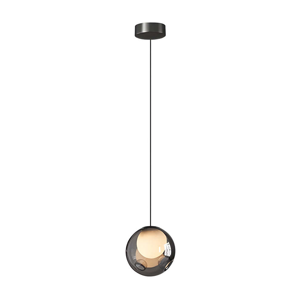 Glass Bubble Pendant Light