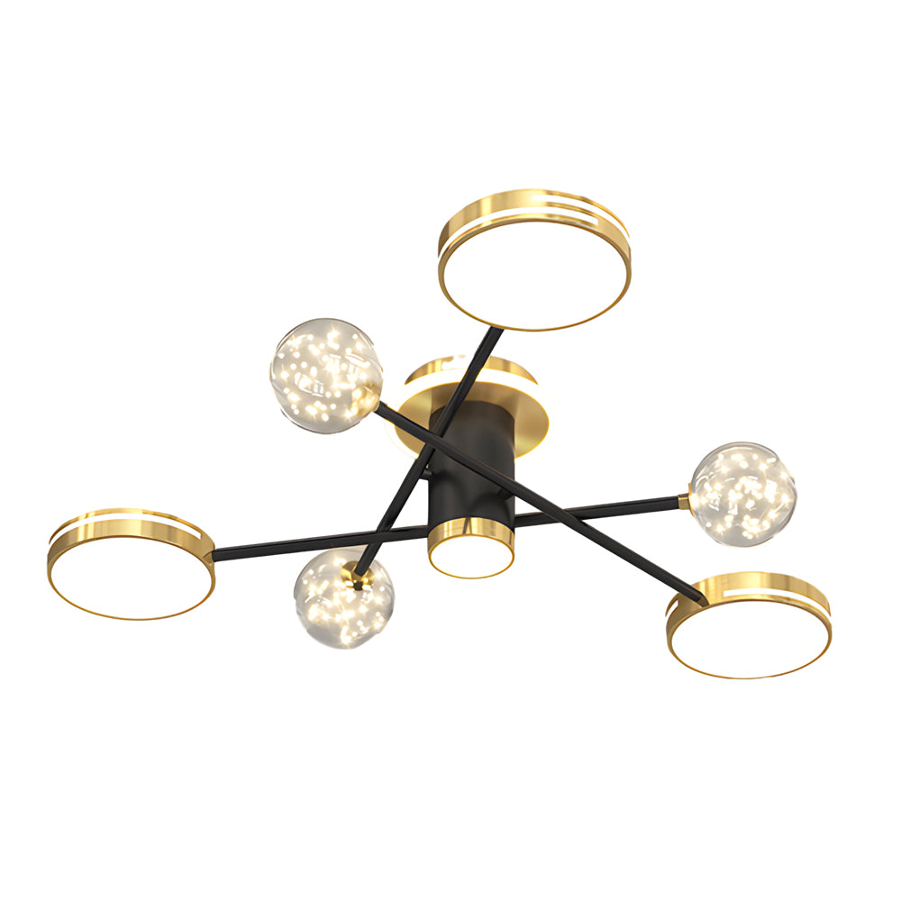 Starry Flower Modern Ceiling Hanging Lamp