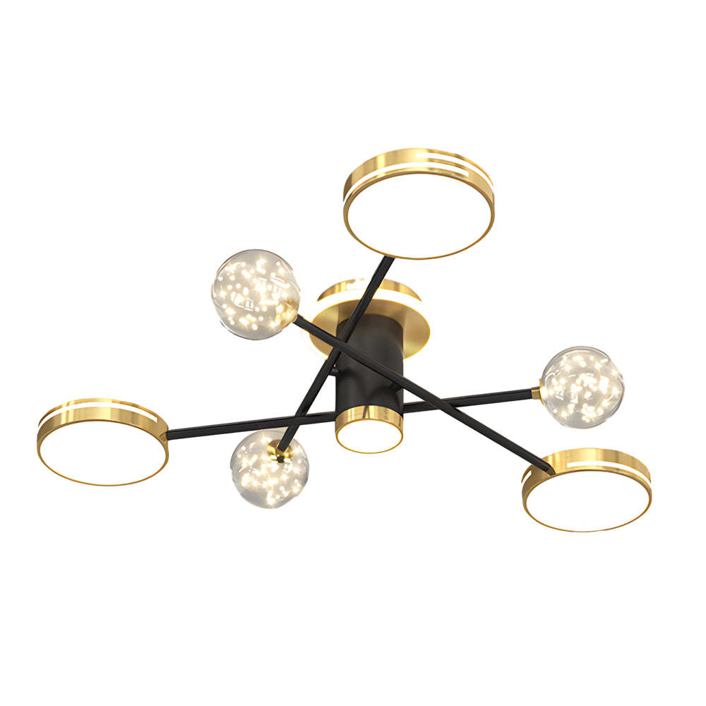 Starry Flower Modern Ceiling Hanging Lamp