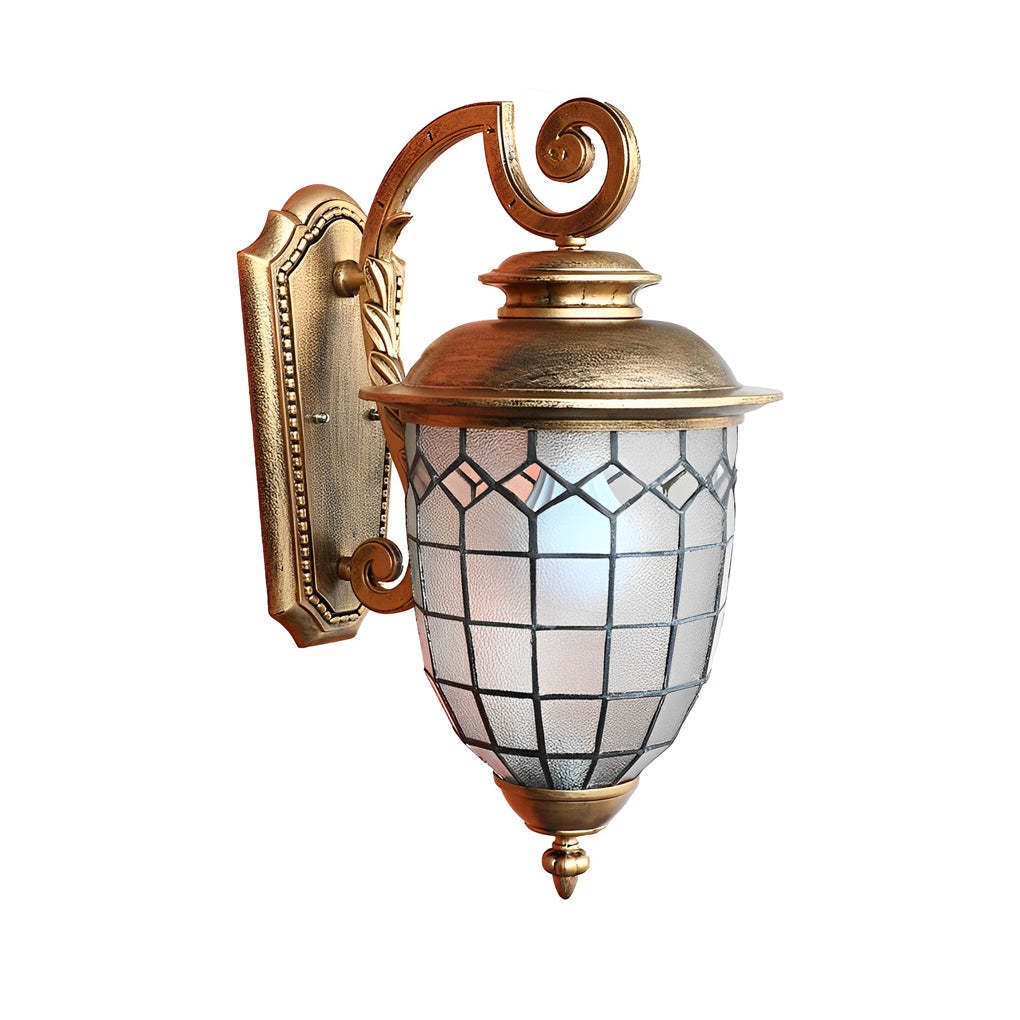 Waterproof Minimalist Elegant Vintage European Style Outdoor Wall Lights-Lighom