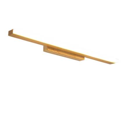 Nordic Minimalist Log Strip Vanity LED Sconce