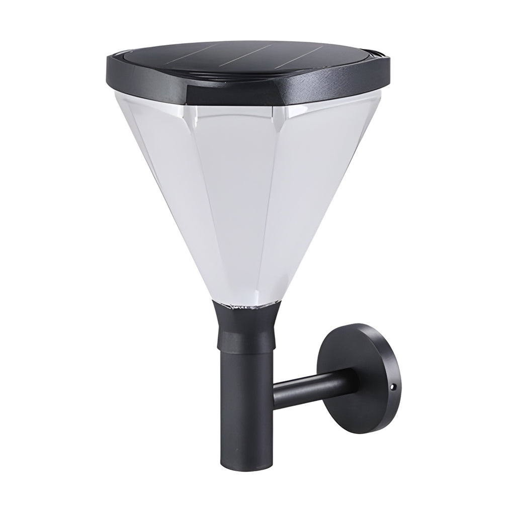 Geometric Waterproof LED Modern Outdoor Plug in Wall Lamp Wall Sconce Lighting-Lighom