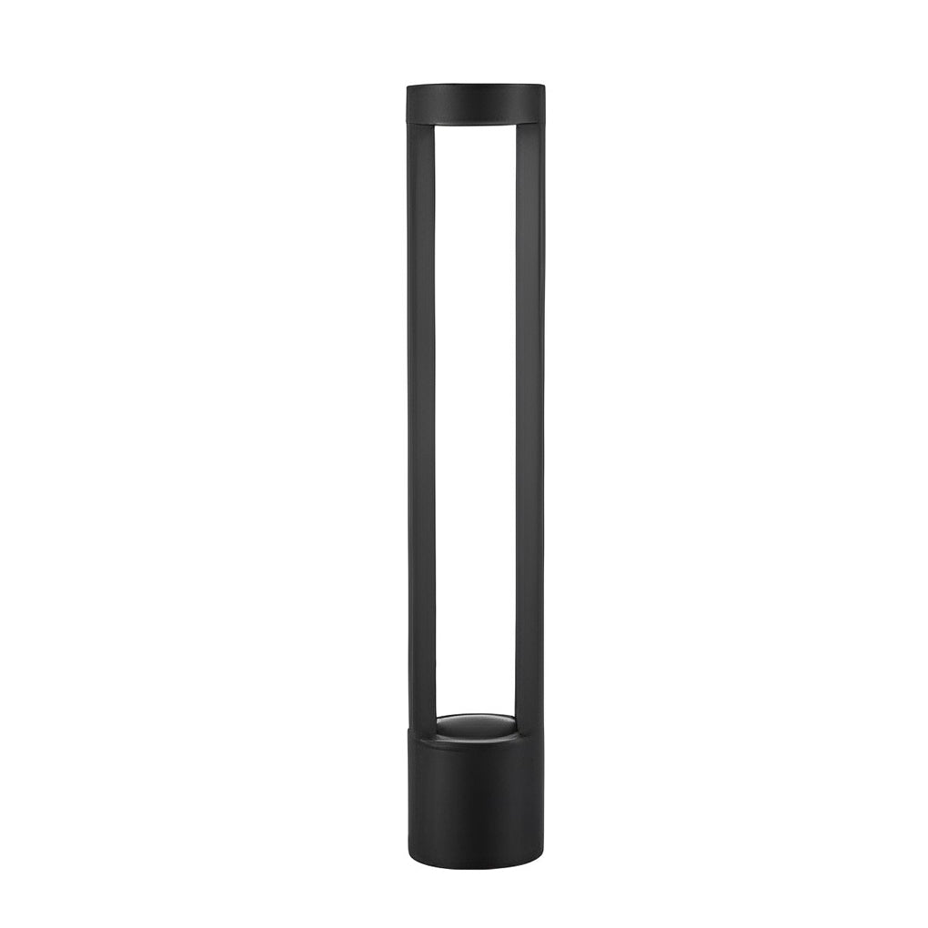 Round Waterproof IP65 LED Aluminum Black Modern Outdoor Pathway Lights-Lighom