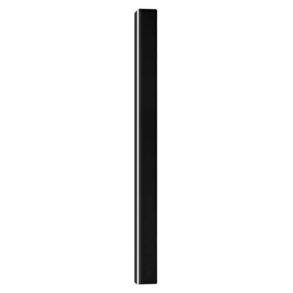 Black Long Strip Sconce Light Wall Lights Outdoor LED Lighting-Lighom
