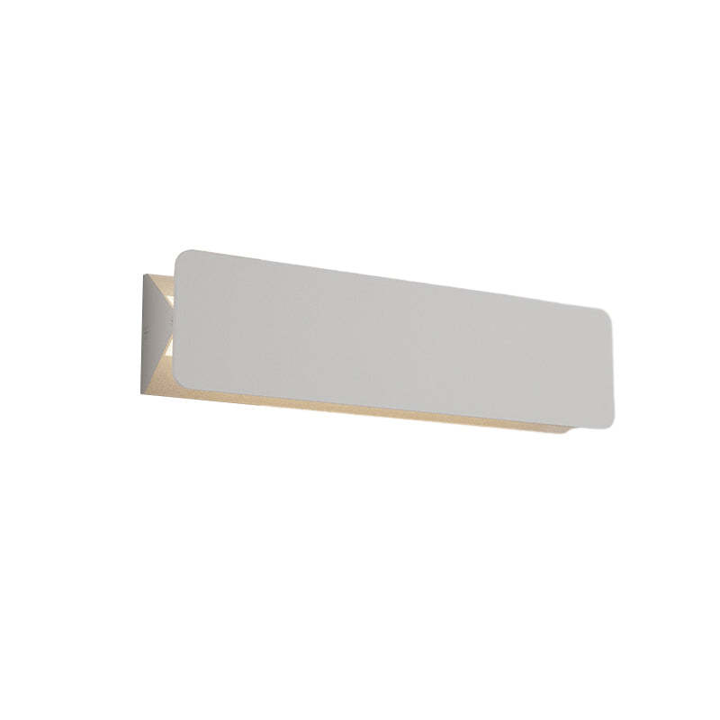 Rectangular Metal Creative LED White Modern Wall Light Fixture Wall Lamp-Lighom