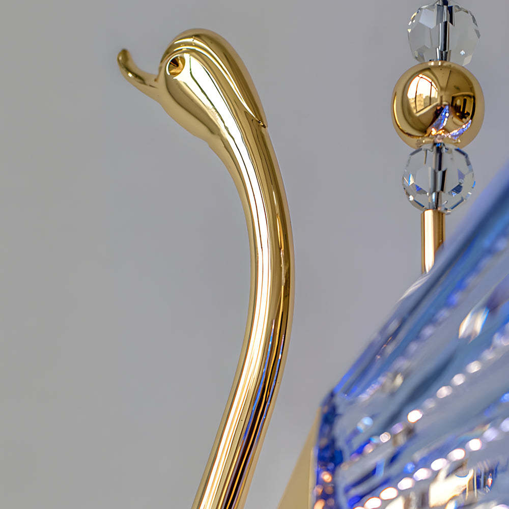 Zinc Acrylic Swan LED Minimalist Pendant Light