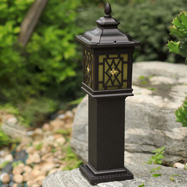 Chinese Palace Roof Pillar Aluminum Landscape