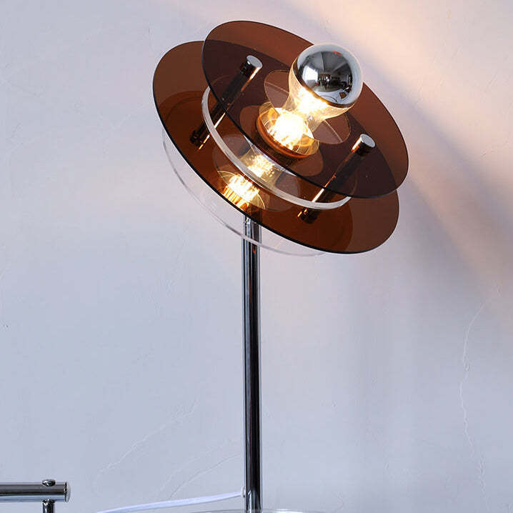 Modern Acrylic Saucer Table Lamp