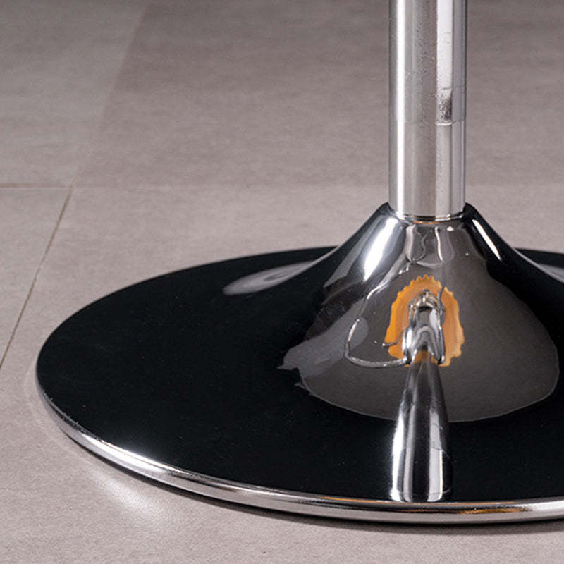 Contemporary Beer Bottle Cap Plastic Swivel Bar Stool
