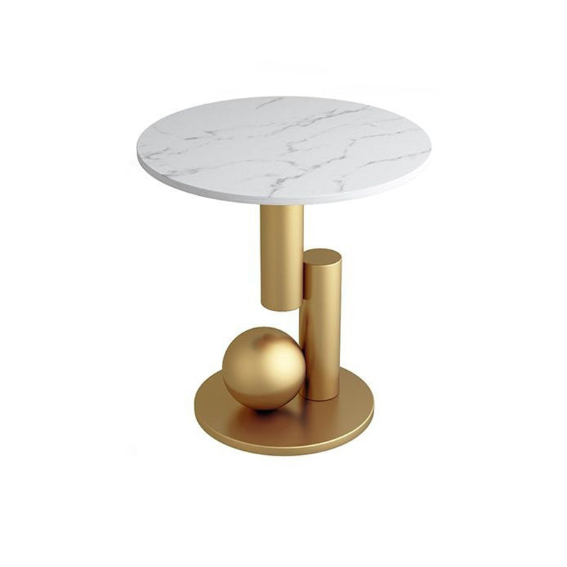 Contemporary Luxury Marble Top Coffee Table