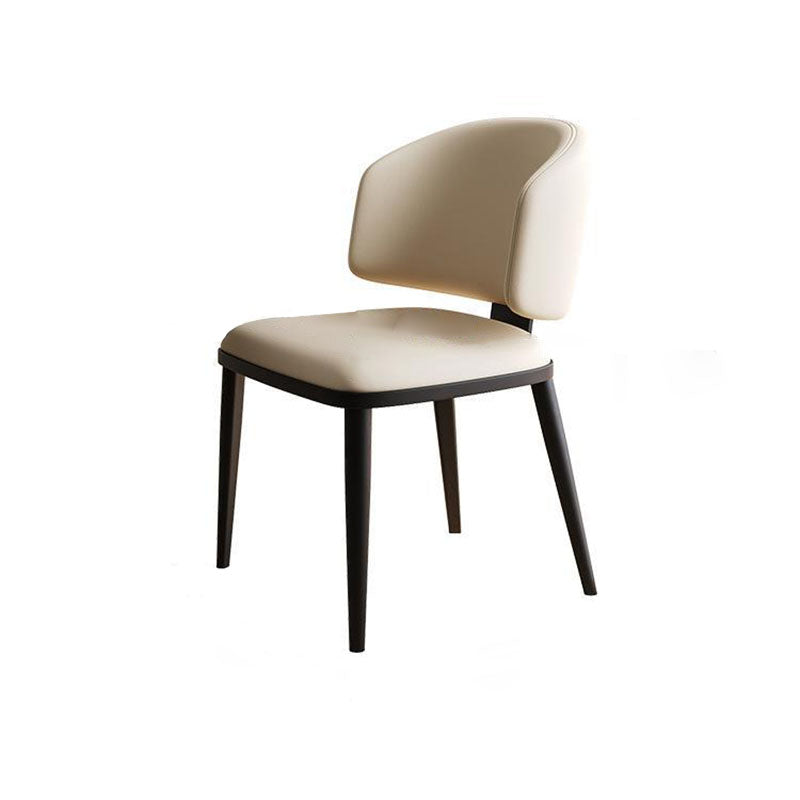 Modern Luxury Leather Iron Chair