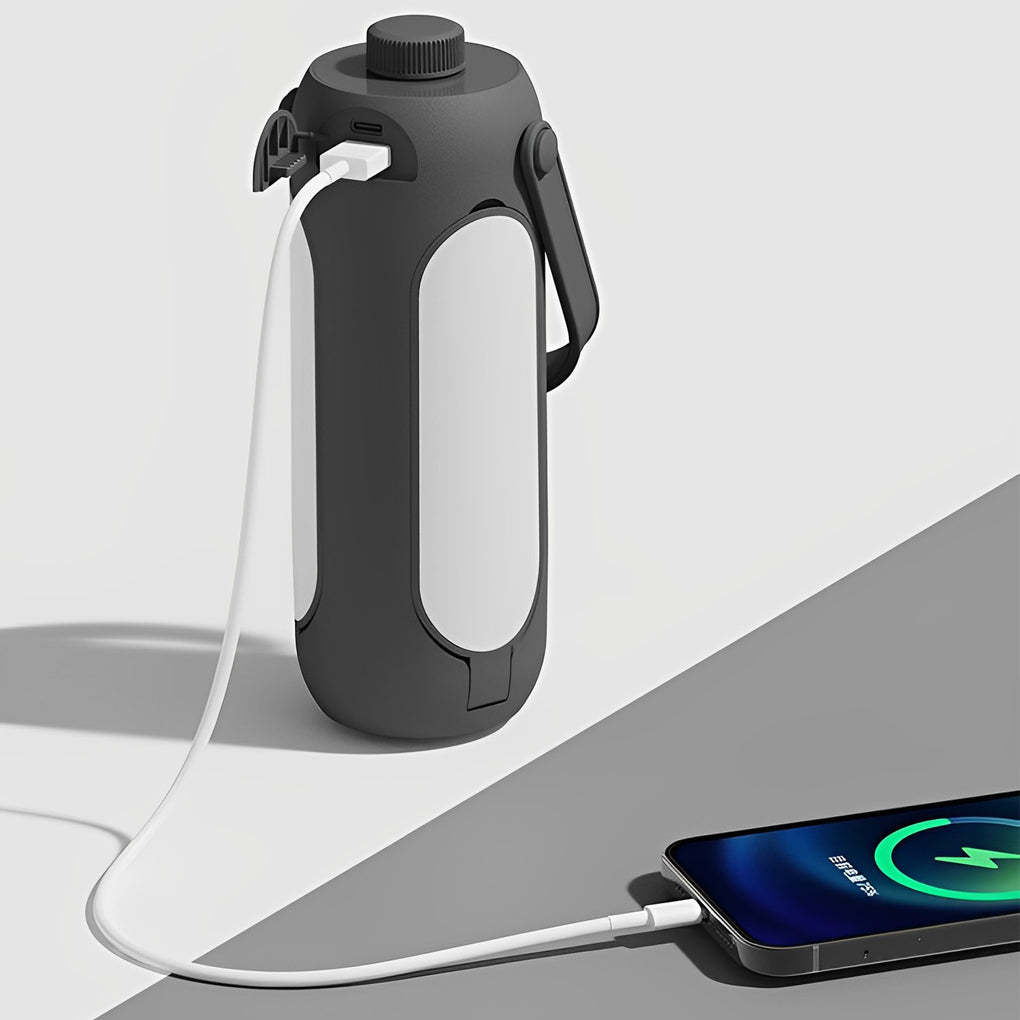 Adjustable Lamp Cover USB Charging Dimmable LED Portable Camping Lamp-Lighom