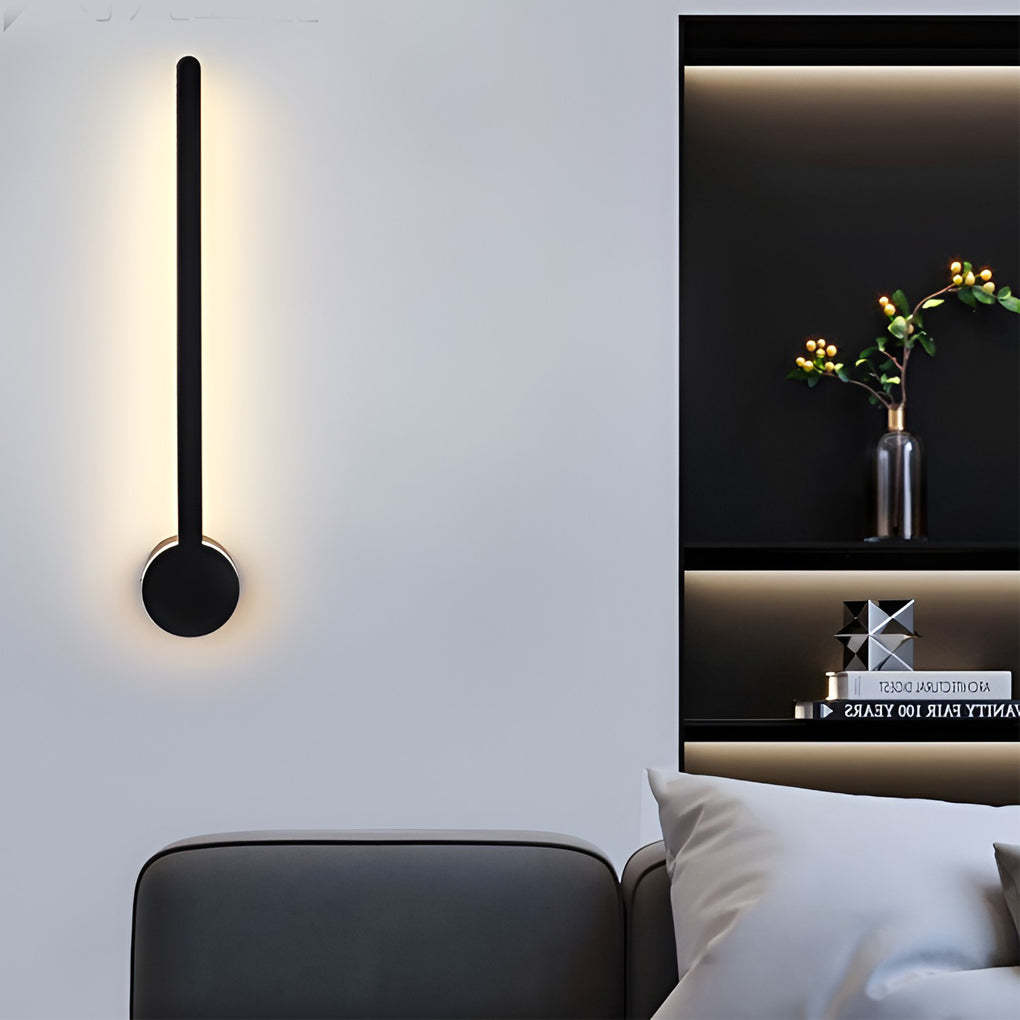 Round Strip LED Modern Wall Sconce Lighting Wall Lamp Wall Light Fixture-Lighom