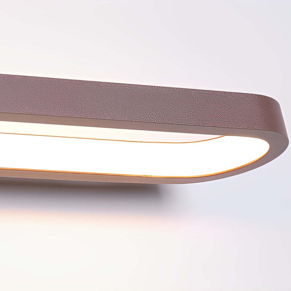 Annular Ring-Shaped LED Bathroom Vanity Light with Slim Linear Profile-Lighom