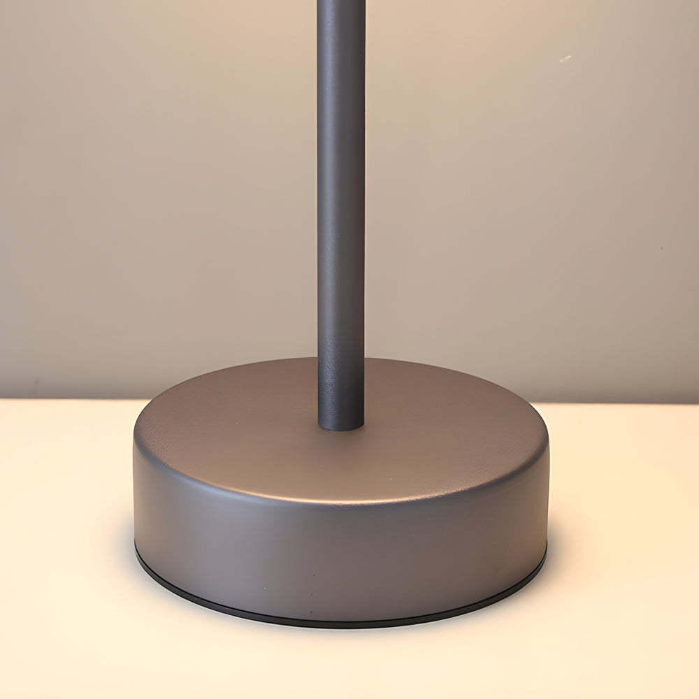 Tunable Metal Finish Table Lamp in Hat-style-Lighom