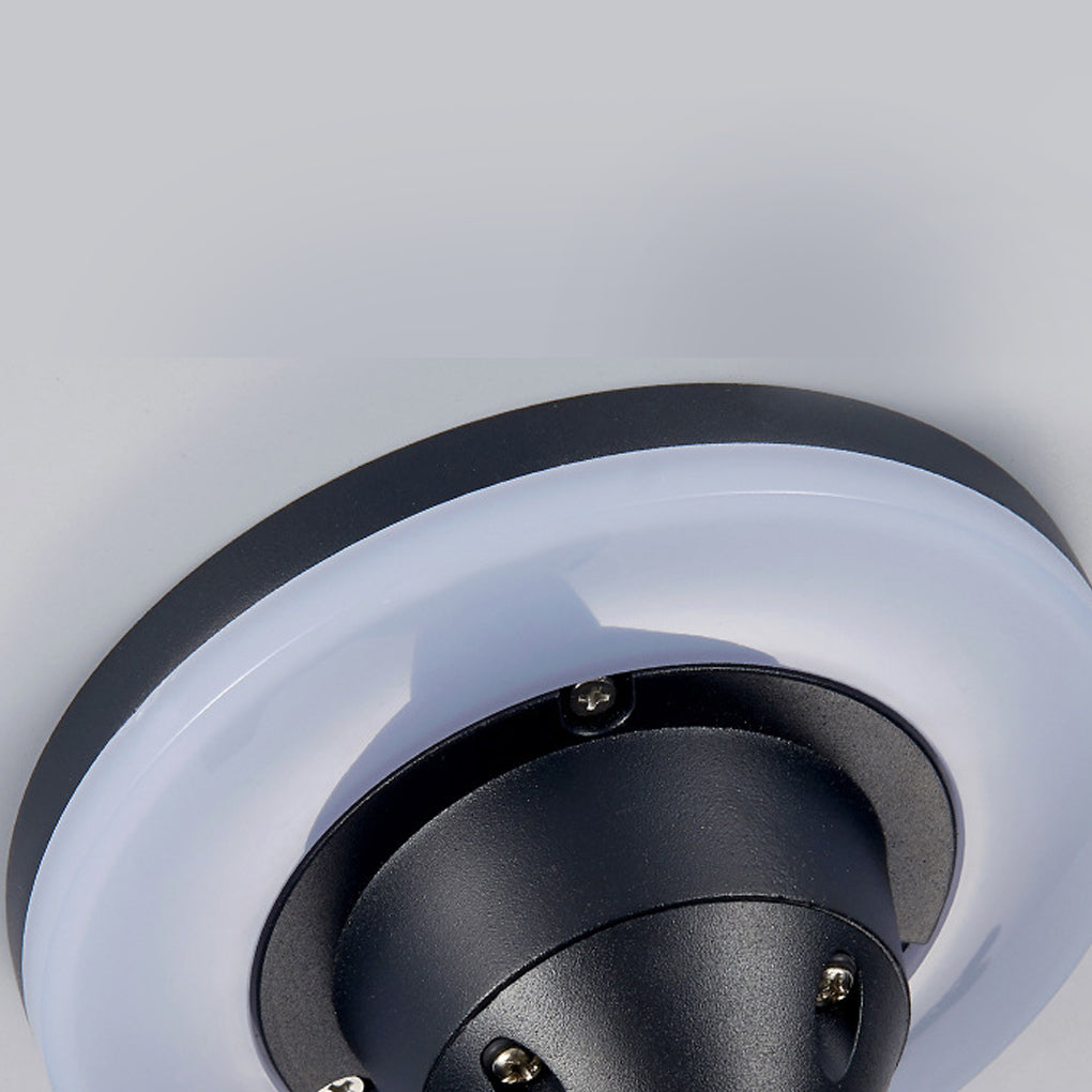 Outdoor Minimalist Round Square Waterproof LED Landscape Lighting Lawn Lamps-Lighom