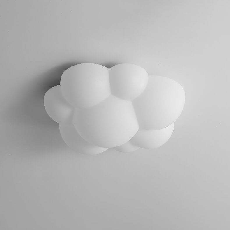 Minimalist Cat Claw Cloud Kids LED Flush Mount