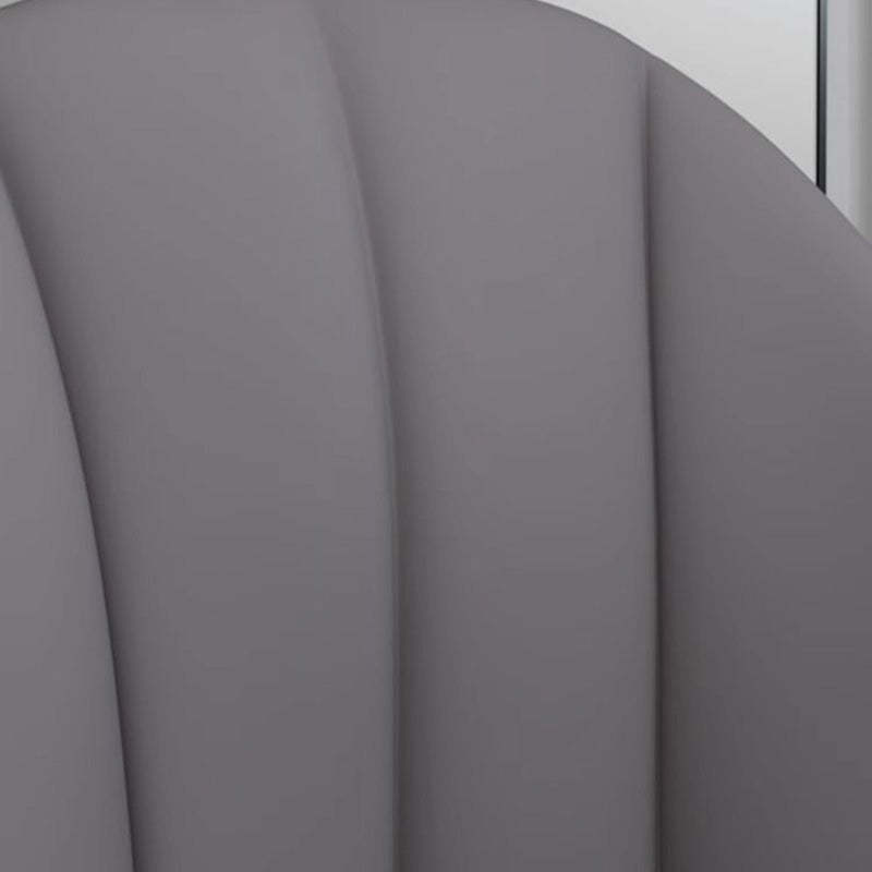 Modern PU Leather Wing-Back Dining Chair — Green + Gold Legs