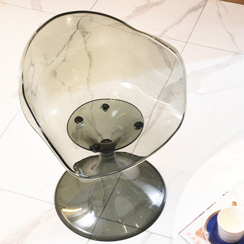 Nordic Acrylic Arc Dining Chair