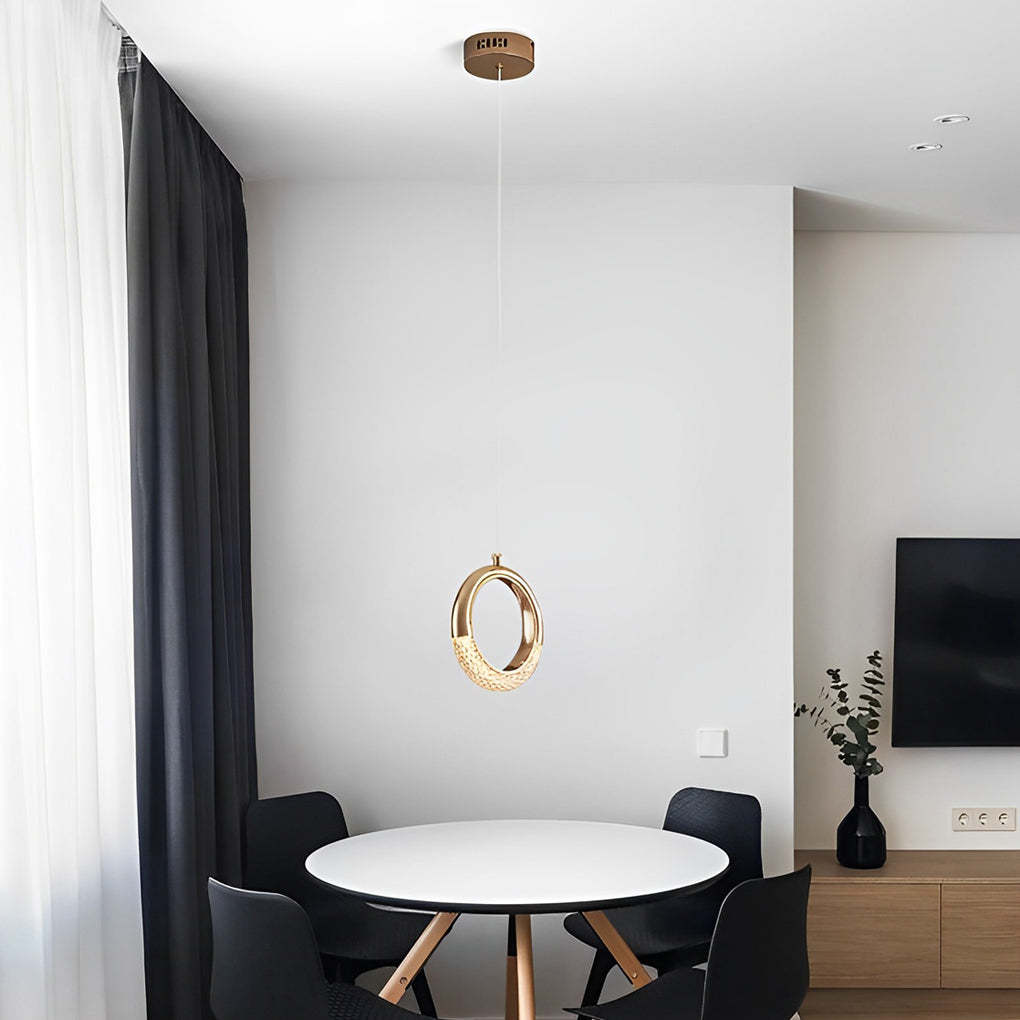Ring-Shaped Metal Modern Pendant Chandelier