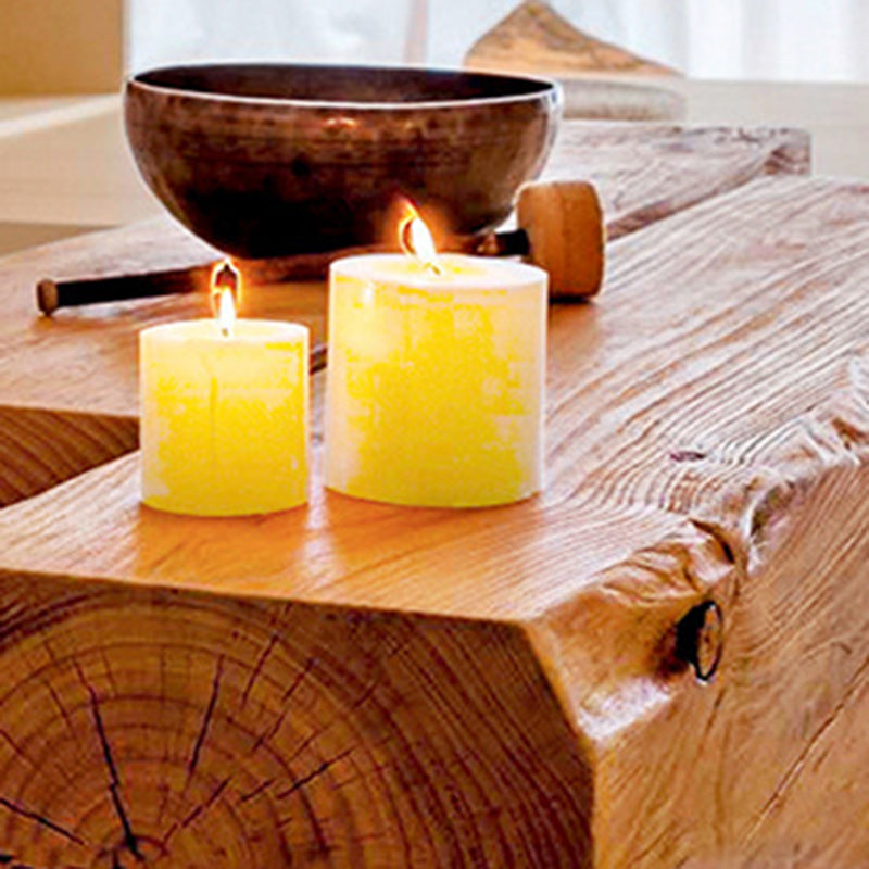 Japanese Long Wood End Table