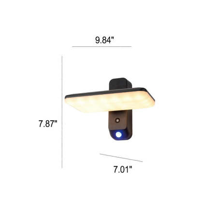 Modern Solar Infrared Sensor LED Outdoor Wall Sconce