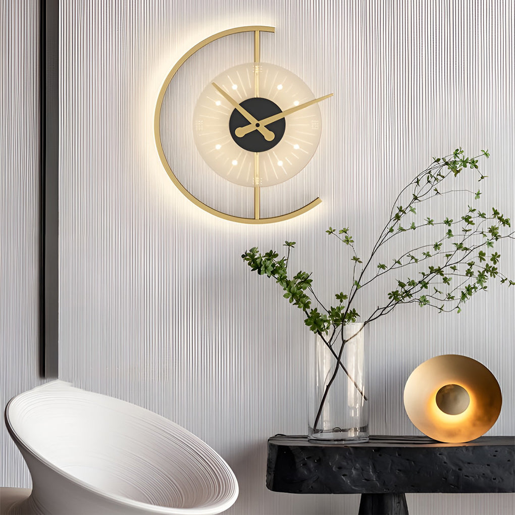 Mute Clock Nordic LED Wall Sconce