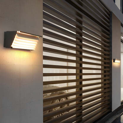 Creative Waterproof LED Modern Outdoor Wall Lamp Wall Sconce Lighting-Lighom