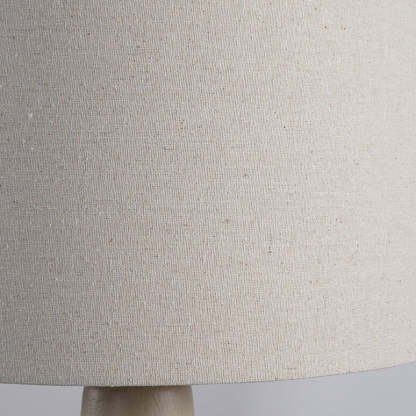 Vintage Minimalist Fabric Cement Base Lamp