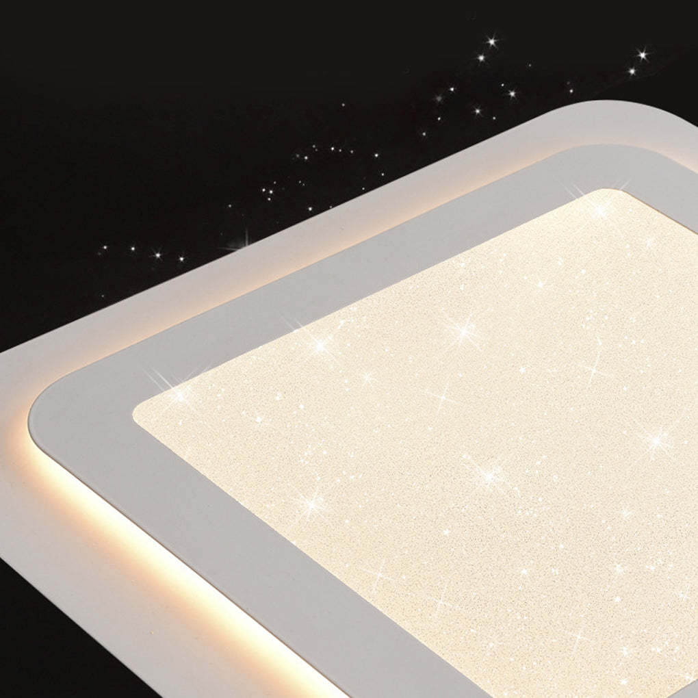 Minimalist Square Circular LED Dimmable Ceiling Light