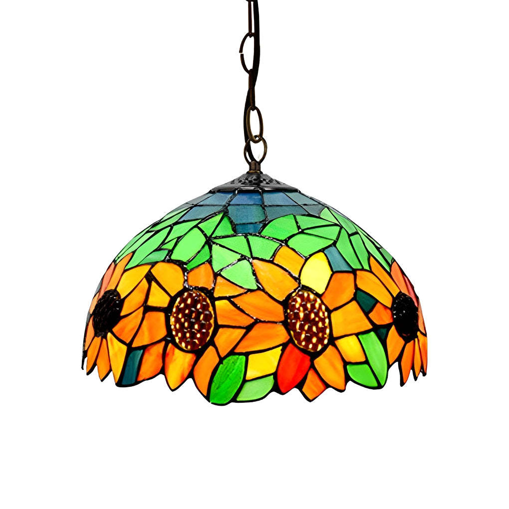 Handmade Baroque Colorful Glass European Chandelier