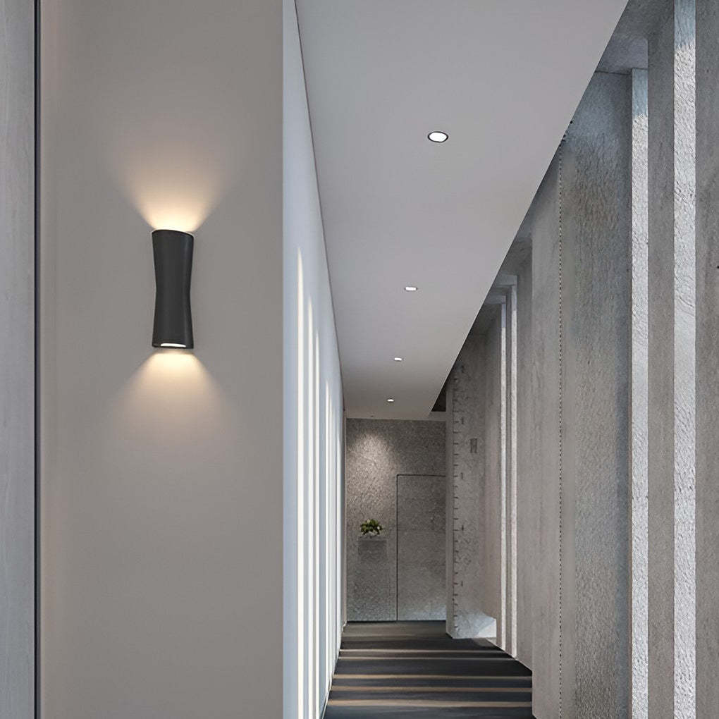 Waterproof LED Up and Down Lights Modern Wall Lamp Wall Washer Light-Lighom