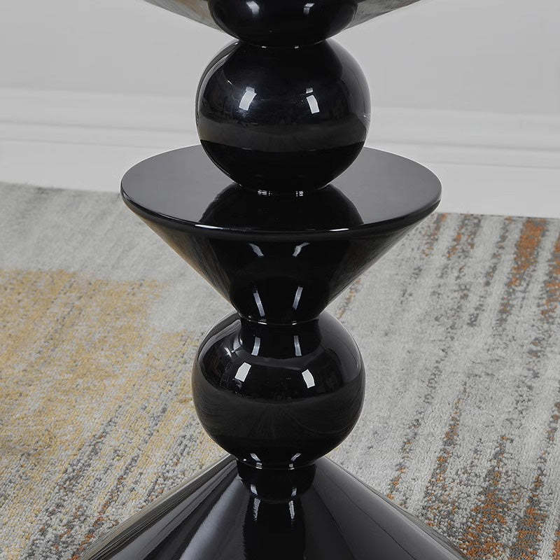 Nordic Resin Lacquer Side Table