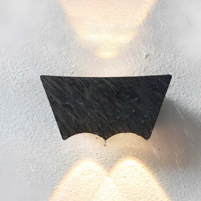 Creative Up and Down Lighting LED Waterproof Black Wall Washer Lights-Lighom