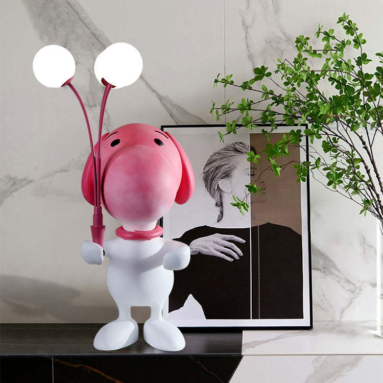 Modern Snoopy Resin Table Lamp