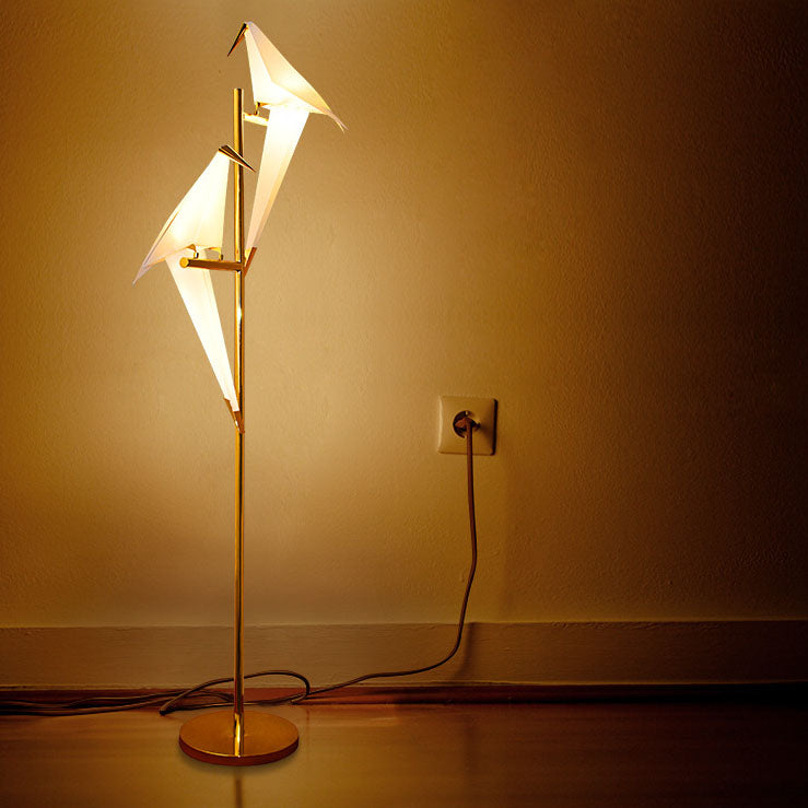 Nordic Iron Bird Floor Lamp