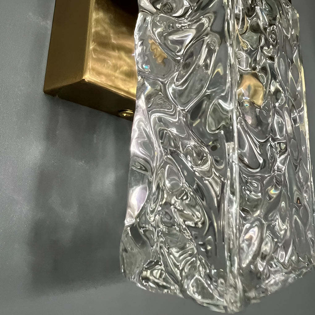 Creative Crystal Up and Down Lights LED Electroplated Modern Wall Sconces-Lighom