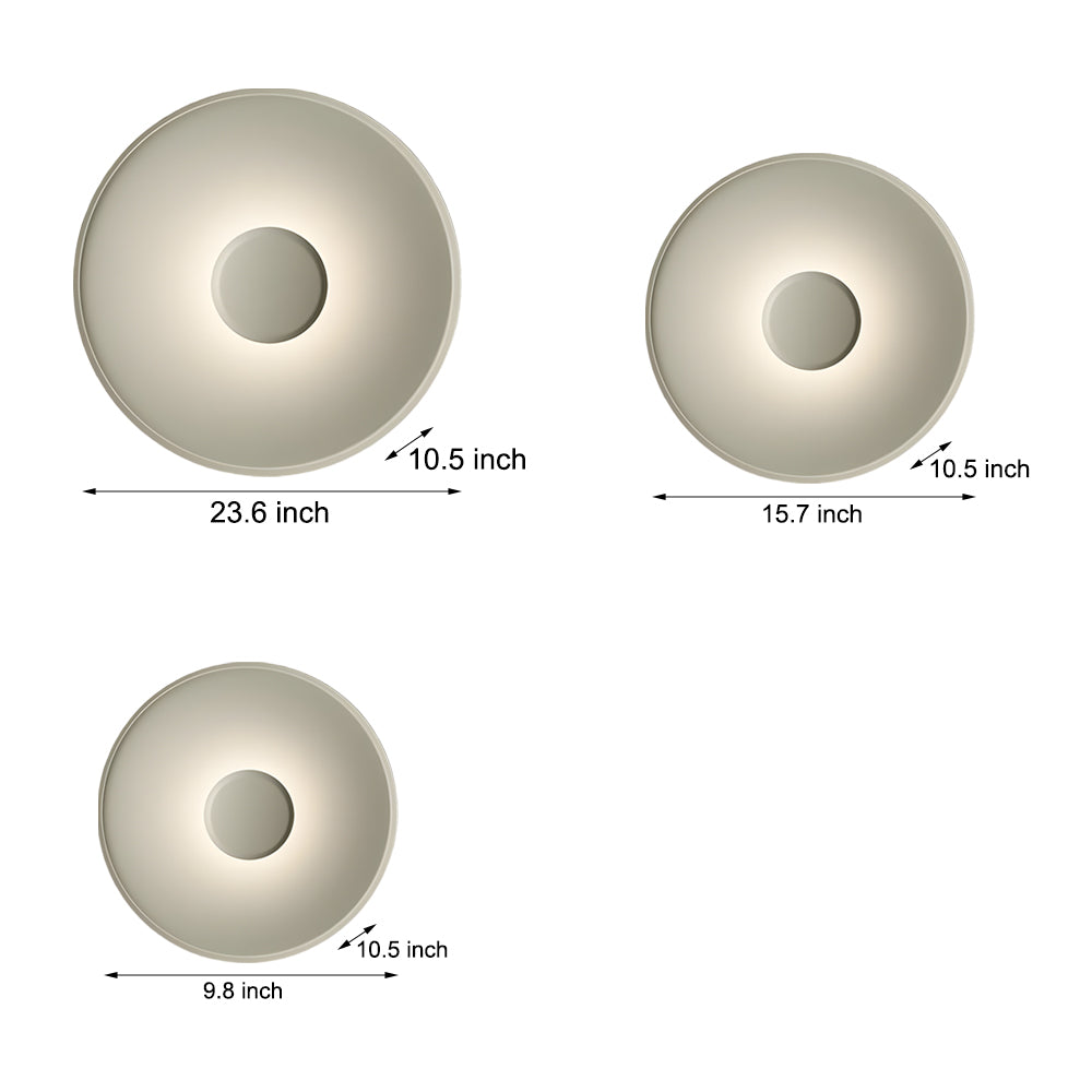 Round Aluminum LED Ceiling Lamp